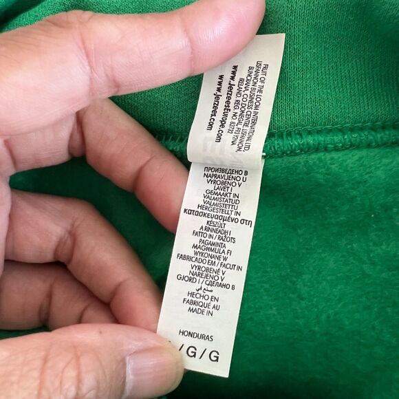 Jolliest Bunch of A-holes Graphic Hoodie Men Large Green Funny Christmas Holiday - Picture 4 of 12